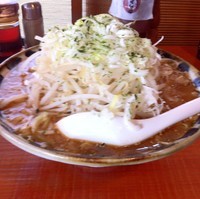 「ザ・もやしみそネギらーめん（￥700）」@麺屋 居間人の写真