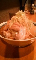 「真夏の夜の味噌ラーメン７５０円サービス味玉」@豚星。の写真