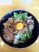 「台湾まぜそば」@極太麺 まな屋の写真