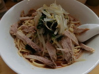 「ジャンカラ麺（600円）＋大盛り（0円）」@麺屋 まつきの写真