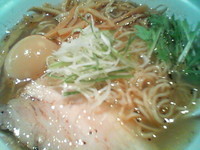 「塩そば＋味玉（￥７５０＋１００）」@SOBAHOUSE金色不如帰の写真