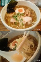 「「醤油ラーメン・味玉入り」¥780」@麺 くぼ田の写真