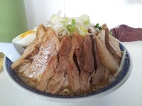 「野菜チャーシュー麺(1080円)」@麺屋ゆうの写真