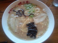 「ラーメン大盛 550+100円」@佐賀ラーメン 喰道楽 北方本店の写真