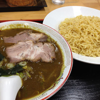 「カレー冷やしつけ麺(大盛)¥700」@味の大王 室蘭本店の写真