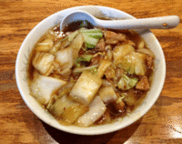 「肉そば（750円）」@やしおの写真