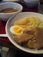 「叉焼つけそば　８５０円」@優勝軒 稲葉店の写真