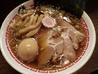 「特製さらりそば（玉葱抜き）」@東京煮干中華そば 三三㐂 大森の写真