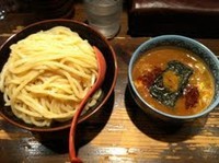 「激辛つけ麺　灼熱２辛800円」@つけ麺専門店 三田製麺所 恵比寿南店の写真