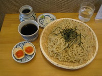 「中華ざる（大盛）＋味付け玉子：700円＋100円」@ラーメン よっしーの写真