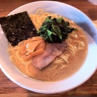 「魚介豚骨らーめん（￥680）」@豚麺坊 芳の写真