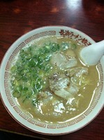 「ラーメン450円」@長浜ラーメン 長浜御殿 住吉店の写真