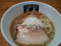 「特濃煮干しそば(白ダレ)￥760+ニボ茶飯￥150」@煮干中華ソバ イチカワの写真