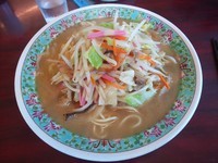 「チャンポン大盛 650+100円」@佐賀ラーメン 喰道楽 武雄店の写真