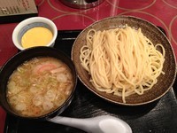 「濃厚チーズソースつけめん」@三ツ矢堂製麺 大船店の写真
