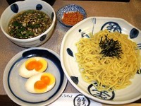 「玉子付ざるらーめん　800円」@与ろゐ屋の写真