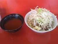 「小　辛つけ麺(700円+150円)」@ラーメン 学の写真