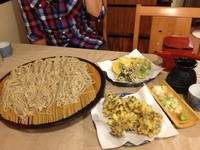 「手打ちそば7合 (3人前)2520円」@そば処 なかや 桑風庵 本店の写真