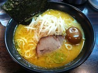 「ラーメン＋味玉　（600円＋100円）」@ラーメン道楽 鮫洲本店の写真