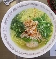 「エビ塩ラーメン」@ゑびな軒 東名海老名SA下り線店の写真