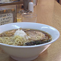 「醤油らーめん550円」@麺処 あずきの写真