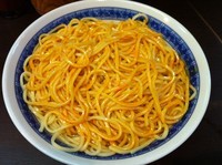 「冷やし油そば 800」@中華そば べんてんの写真