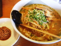 「味噌丸+ばくだん=800円」@らーめん みそ丸 おいしい広場2の写真