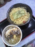 「つけ麺（塩）５００円(ｵｰﾌﾟﾝｻｰﾋﾞｽ)通常８００円」@喜奴屋 新小金井街道店の写真