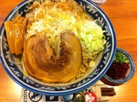 「エビ辛し汁なし中華そば」@浜屋 五反田店の写真