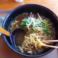 「まぐろラーメン」@三崎マグロのレストランLog Terraceの写真