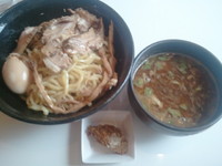 「濃厚つけそばエビ風味￥800+特製トッピング￥250」@はりけんラーメンの写真