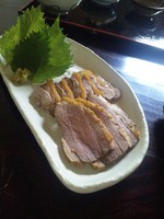 「鴨のロースト　７００円」@蕎麦処 ひぐちの写真