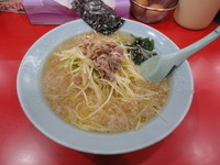 「ねぎラーメン（６５０円）」@かいざん 西船橋店の写真