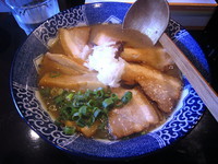 「極煮干ラーメン＋チャーシュー」@青森煮干し中華そばJIN 綱島店の写真