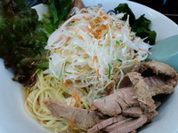 「冷やしラーメン　800円（夏季限定）」@さつまっこ 平和島店の写真