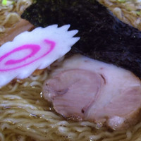 「半チャンラーメンセット+大盛り」@らーめん亜呂摩 堀切店の写真