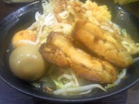 「豚醤油まぜそば　（麺少なめ）　750円＋味玉（サービス）」@麺バカ息子の写真