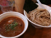 「味玉海老つけ麺　800円 ビール500円」@らーめん・つけめん いつ樹の写真