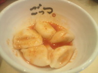 「もちもち水餃子 250円」@超ごってり麺 ごっつ 秋葉原店の写真