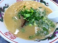 「こってり背脂中華そば」@中華そば 花京 京橋店の写真