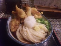 「とり天ぶっかけ」@本格手打 たけうちうどん店の写真