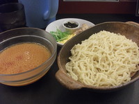 「冷やしつけ麺　赤（トマト&とうがらし）」@ラーメン大至の写真