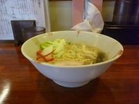 「塩らーめん」@旬麺しろ八の写真