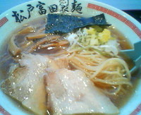 「中華そば（￥680）」@松戸富田製麺 三井アウトレットパーク木更津店の写真