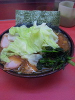 「チャーシュー麺+キャベツ ９１０円」@ラーメン杉田家の写真