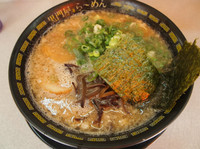 「やきめしセット（とんこつらーめん+やきめし）」@黒門屋ら～めん 総本店の写真