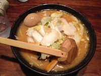 「野菜ラーメン・味噌＋大盛り＋味玉（￥680＋無料＋￥100）」@壱鵠堂 瀬谷店の写真