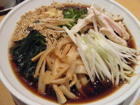 「冷や生姜そば750円」@生姜醤油専門 我武者羅 幡ヶ谷本店の写真