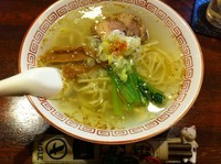 「中華そば 塩+α」@酒・麺処 らん亭の写真