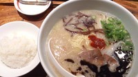 「Ａセット ランチラーメン赤 850円」@博多一風堂 銀座店の写真